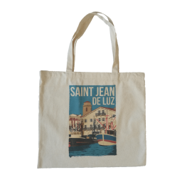 TB70- Tote Bag St Jean de Luz - Maison Louis XIV 42x38cm
